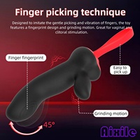 APP-gesteuerter Dual-Vibrations-Ei-Vibrator für Männer und Frauen, G-Punkt-Stimulator, Klitoris- und Brustwarzen-Massagegerät mit 10 Vibrationsstufen