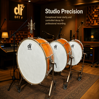 Factory Whole Hi-Grade Concert Bass Drum 32 Inch Orchestral Symphony Drum with Rolling Stand Percussion Instrument