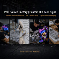 Headset Gaming Lampu LED Neon Sign 3D Akrilik Seni Dinding yang Dapat Disesuaikan untuk Dekorasi Ruang Game