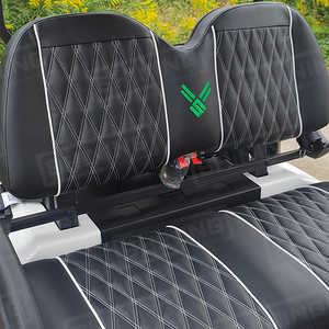 Voiturette de golf 2 places avec batterie lithium 48 volts, boîtes latérales personnalisées, certifiée CE, vitesse 50-70 km/h - Product Image 2