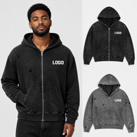 Sweat-shirt à capuche oversize pour homme avec impression personnalisée, en coton épais avec cordon de serrage, épaules tombantes et poche