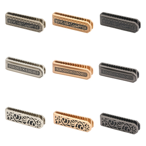 Jinyi nút may quần áo hồi giáo accessoires Hợp kim kẽm phù hợp với titan saudi cuối ID Tên đuôi kurta thobe túi kim loại Clip - Product Image 6