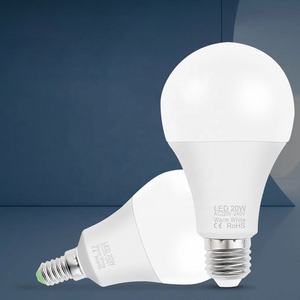 E27 dẫn bóng đèn Đèn AC220V 5W-60W SMD2835 3500K ấm trắng nhựa điều khiển từ xa 360 Chùm tia góc tiết kiệm năng lượng ánh sáng nhà - Product Image 2