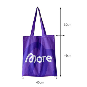 Wholesale Custom logo Sublimation Printing Reusable Cotton Canvas <b>Tote</b> <b>Shopping</b> <b>Bag</b> - Product Image 2