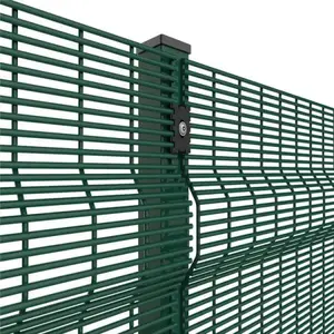 Panel pagar jaring padat keamanan tinggi pagar pagar antimendaki 358