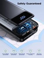 HYTO Bank daya kustom 20000 Mah, Bank daya kapasitas tinggi 10000mah pengisian daya Cepat kustom ramping untuk ponsel