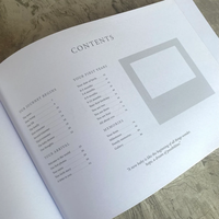 Bonnes ventes livre de journal de bébé classique au design personnalisé avec estampage à chaud