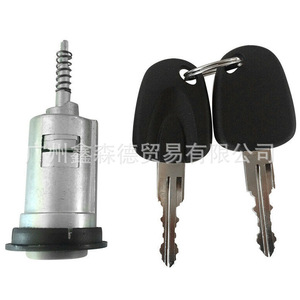 Xsd Ignition <b>Lock</b> <b>Cylinder</b> 0913652 0914861 For Opel Black Cylindrical <b>Lock</b> - Product Image 4