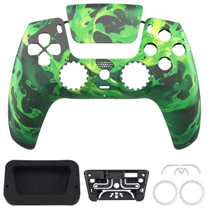 Corrosion Magic Pattern LUNA Redesigned Custom <b>Gamepad</b> Case Replacement Shell for PS5 Controller Faceplate with Touchpad Cover - Product Image 3