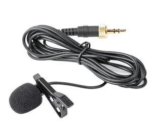 SR-UM10-M1 Omnidirectional Lavalier Microphone with Locking 3.5mm Plug