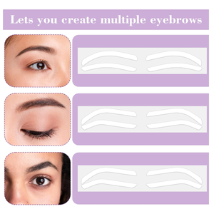 Autocollants jetables pour microblading et façonnage des sourcils, pochoirs adhésifs, <span class=keywords><strong>tampons</strong></span> de tatouage pour sourcils, ruban adhésif pour sourcils aérographe - Product Image 1