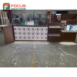 Exhibidor Compacto para Productos de Café, Estructura de Madera Sólida, Exhibidor de Sirope de Café, Exhibidor Comercial para Cafetería - Product Image 6