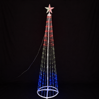 Spectacle de lumière chorégraphié pour arbre de Noël d'intérieur avec écran LED, application et télécommande