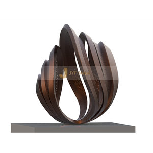 Escultura de Acero Inoxidable de Lujo ANW2716 para Proyectos de Decoración Comercial y Arquitectónica - Product Image 5