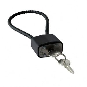 กุญแจล็อค WEKIS สแตนเลสทรงกระบอก พร้อมสายเคเบิลเหล็กหุ้มเกราะ ป้องกันการโจรกรรม  แบบรหัสผสม  ระบบสแกนลายนิ้วมืออัจฉริยะ ขนาด 60 มม. ไม่ต้องใช้กุญแจ - Product Image 4