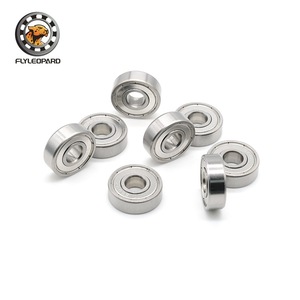 Roulement à billes à gorge profonde miniature Flyleopard S608ZZ 8x22x7mm ABEC-9 en acier inoxydable pour patins à roulettes et trottinettes - Product Image 1