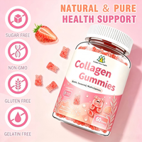 Gummies au collagène enrichies en nutriments avec plusieurs vitamines et biotine pour la santé de la peau et du système immunitaire