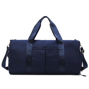 Customized Logo Large Capacity Travel <b>Storage</b> Bag with Shoe Compartment, Fashion Handheld Sports Organizer for Fitness Gym Yoga - Product Image 6