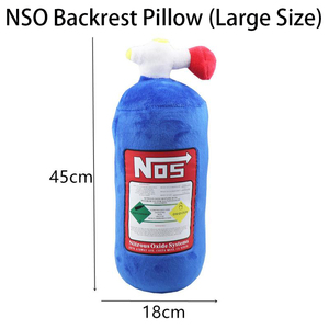 NOS Nitrous Oxide Bottle New Plush Toys <b>Pillow</b> Stuffed Soft JDM Cushion Gifts Car Decor Headrest Backrest Seat Neck - Product Image 6