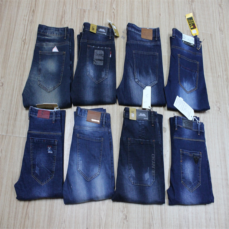 Stacked Men's Jeans Bulk High Quality Denim Pants