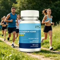 Comprimés d'iodure de potassium OEM 130 mg pour adultes – Soutien de la thyroïde, supplément quotidien d'iode, stimulant immunitaire