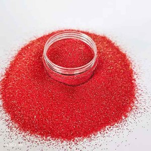 Polvo Súper Brillante Iridiscente J S G C Serie Modelo C, 1KG, Tamaño 1/128, Forma Hexagonal, Color Rojo, Material PET, Superventas - Product Image 5
