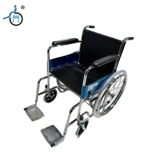 Çelik katlanabilir ekonomik ucuz tekerlekli sandalye Junneng tekerlekli sandalye JN809