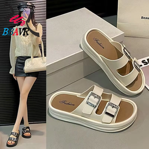 Pantuflas de Verano para Mujer, Antideslizantes, de Lujo, Casuales, para Exteriores, con Descuento - Product Image 1