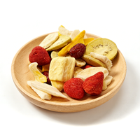 COREAL Natuurlijk Zoet Gefreeze-droogd Knapperig FD Mix Fruit Bulk Zonder Toevoegingen Fruitsnacks