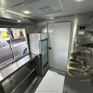 Mini-bar de rue vintage, restaurant mobile, camion de restauration, camion de glaces, camion de café, camion de hot-dogs, chariots de snacks, remorques de traiteur - Product Image 6