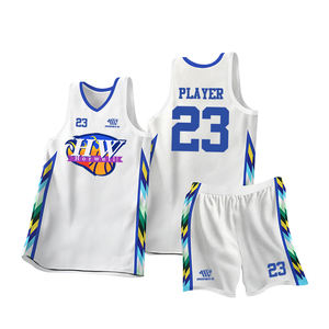 Ensemble de <span class=keywords><strong>basket</strong></span>-ball pour filles avec logo personnalisé OEM-Uniforme en jersey à sublimation avec numéro de club d'équipe cousu ensemble de vêtements de <span class=keywords><strong>basket</strong></span>-ball d'été - Product Image 4