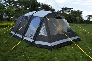 Silverline เต็นท์เป่าลมสำหรับ4คน,เต็นท์ห้องนอนเคลือบสีดำ - Product Image 4