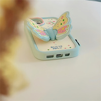 Coque de téléphone en silicone souple 3D Papillon Mignon pour iPhone 17 16 15 Pro Max – Housse antichoc adorable – Accessoires de téléphone en gros