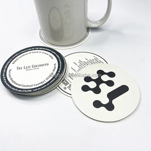 Cheapest Custom Printed Absorbent Cup Paper Coasters Custom logo coaster Paper coaster