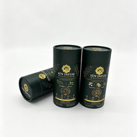 Boîte en papier rigide biodégradable et recyclable de qualité alimentaire pour café et thé, taille personnalisée, emballage en carton kraft