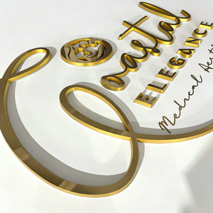 Enseigne personnalisée pour magasin, intérieur/extérieur, lettres 3D en métal, enseigne pour salon de manucure, logo mural LED, enseigne 3D pour la décoration de boutique - Product Image 4