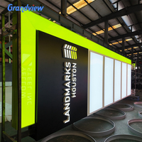 Panneau publicitaire LED extérieur étanche, signalétique lumineuse, panneau de signalisation pour supermarchés et restaurants