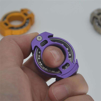 Nouveau Fingears Spinning EDC, petit jouet en métal à cliquet, anneau haptique pour hommes, Fidget Spinner pour adultes