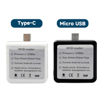 Lector de Tarjetas Inteligentes de 13.56Mhz R65C Inalámbrico USB RFID Protocolo ISO 14443A Distancia de Lectura de 3-5cm Material ABS Control de Acceso ID