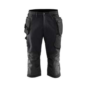 BLAKLADER - 152116459998C44 Craftsman Pirate <b>trousers</b> 4-way stretch Black/Dark <b>grey</b> - EAN 7330509833667 <b>WORK</b> <b>TROUSERS</b> - Product Image 1