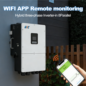 UNC IP65 15000watt 51.2v Trifásico Híbrido 380V/400V Sin Batería 98% 150-950v 2MPPT Alta Frecuencia 360. - Product Image 1