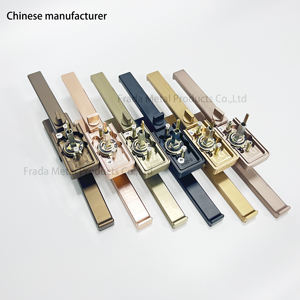 Cerradura de puerta de vidrio de privacidad de aleación de aluminio de color hecha a medida de estilo europeo Frada de alta calidad - Product Image 6