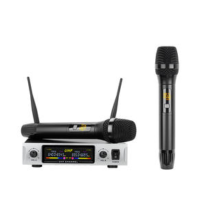 Micrófono Inalámbrico Profesional UHF de Metal Resistente para el Hogar, Escenarios, Grabación en Estudio y Karaoke - Product Image 1