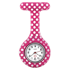 Orologio da tasca da infermiera all'ingrosso Dia 38MM Silicone medico tasca spilla da infermiera in silicone orologio tunica per orologi da infermiera Fob - Product Image 3