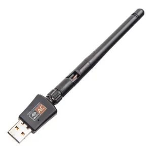 ¡Tarjeta de red USB 150 de 2,0 Mbps con adaptador WLAN USB Dongle WIFI MT7601 RTL8188 Rt5370 para computadora o TV Box en Stock!