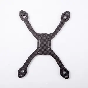 Cornici Quadcopter CFRP personalizzate da 230mm 250mm kit telaio PFV in fibra di carbonio da 5 pollici e 7 pollici