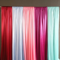 Voilages personnalisés scintillants pour mariage, doux et lisses, pour la décoration de plafonds et de toiles de fond d'événements et de fêtes