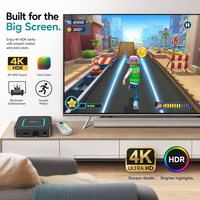 Boîtier décodeur Android 10 Motion T96mini Allwinner Quad Core A53 pour jeux à domicile