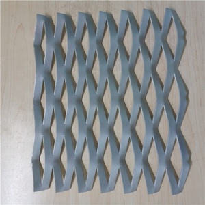 Revêtement mural en aluminium, <span class=keywords><strong>métal</strong></span> expansé galvanisé/acier inoxydable, forme diamant, <span class=keywords><strong>métal</strong></span> expansé surélevé pour passerelle - Product Image 4