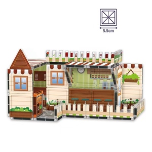 Bechotoys STEM Multifunctional <b>Plastic</b> Building <b>Blocks</b> Multi-themed Tiles Educational Toys Unisex Children's DIY Toys - Product Image 4